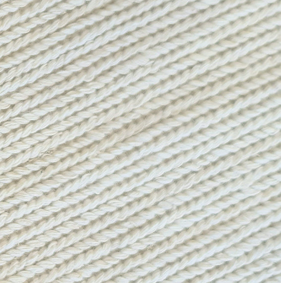 שטיח צמות לבן