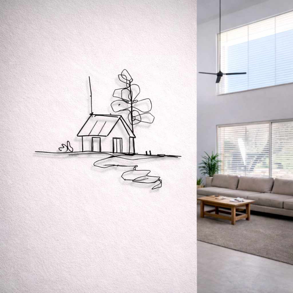 נוף מינימליסטי