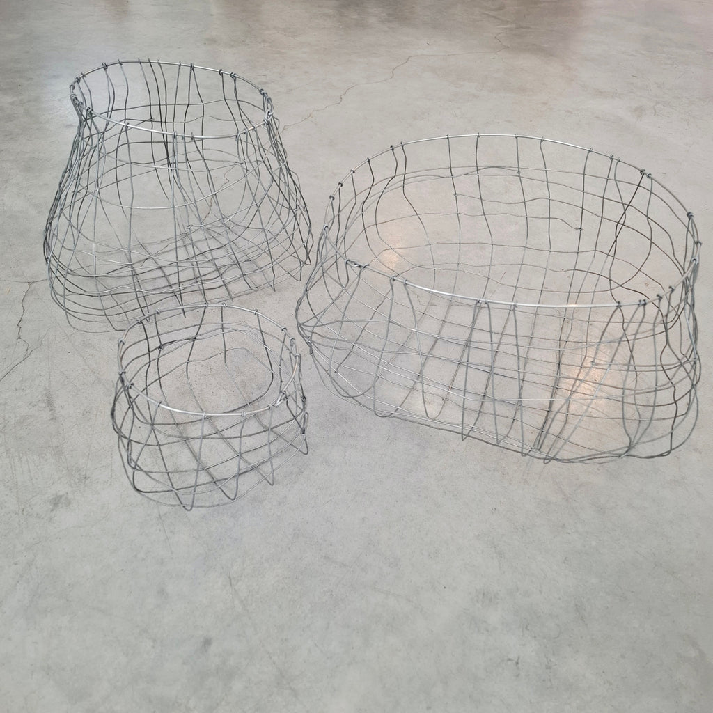 Raw wire basket