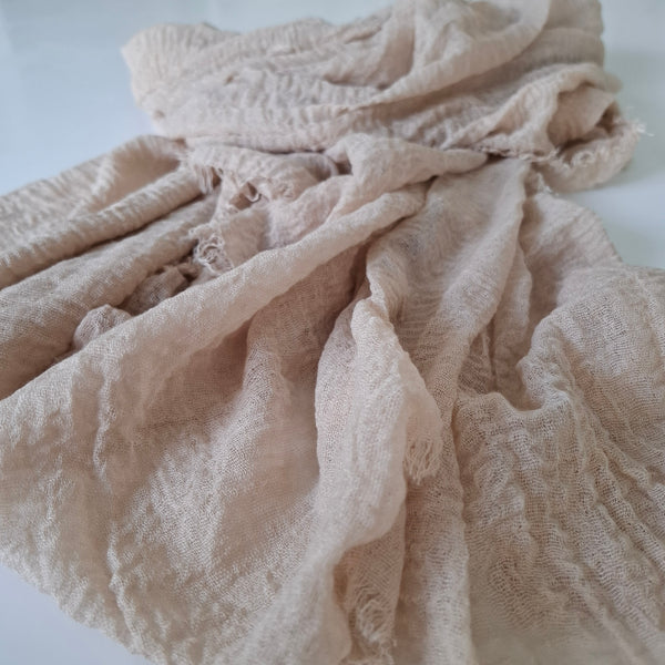 צעיף גוון חול