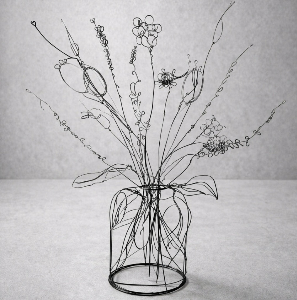 זר פרחי שדה