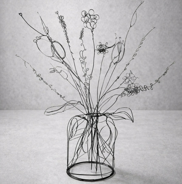 זר פרחי שדה