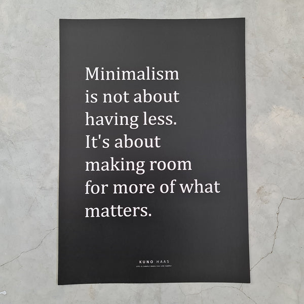 מינימליזם שחור