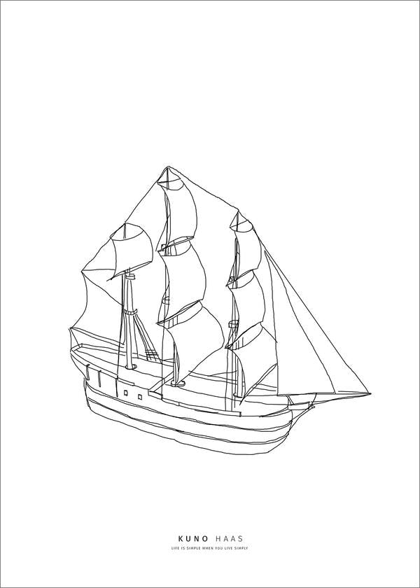 הדפס סירה 30/40