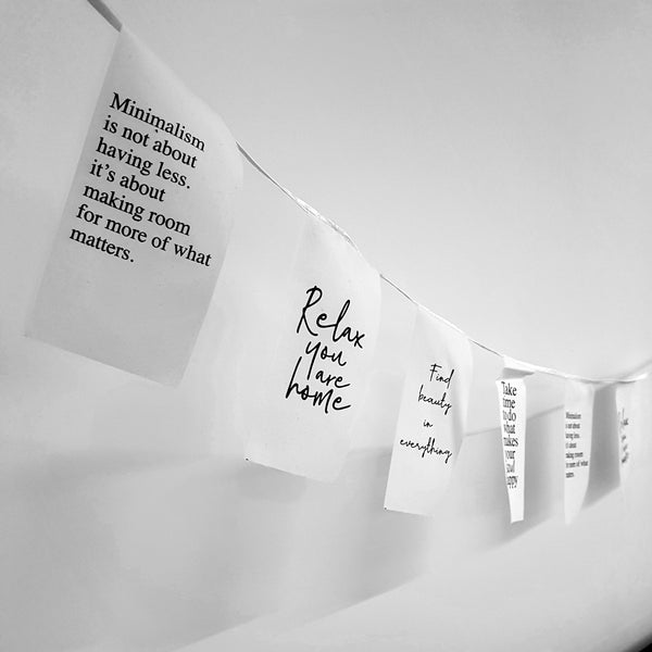 שרשרת דגלים מלבן