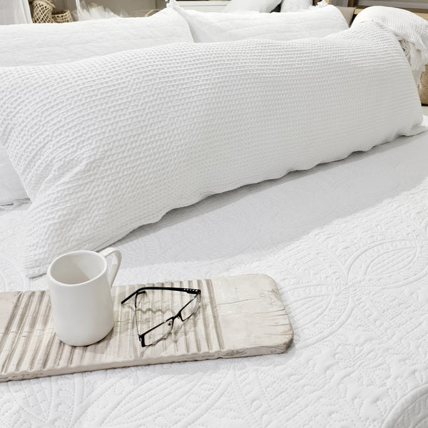 כרית 160/50 פיקה לבן