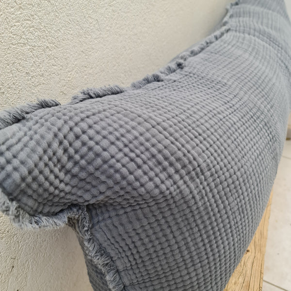 כרית ארוכה 160/55 אפור טטרה